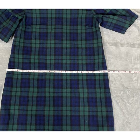 Vineyard Vines Size 0 Blackwatch Tartan Plaid Holiday Dress Preppy Xmas Party - Picture 6 of 9